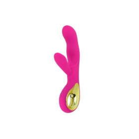 Vibromasseur rabbit USB rose point G 